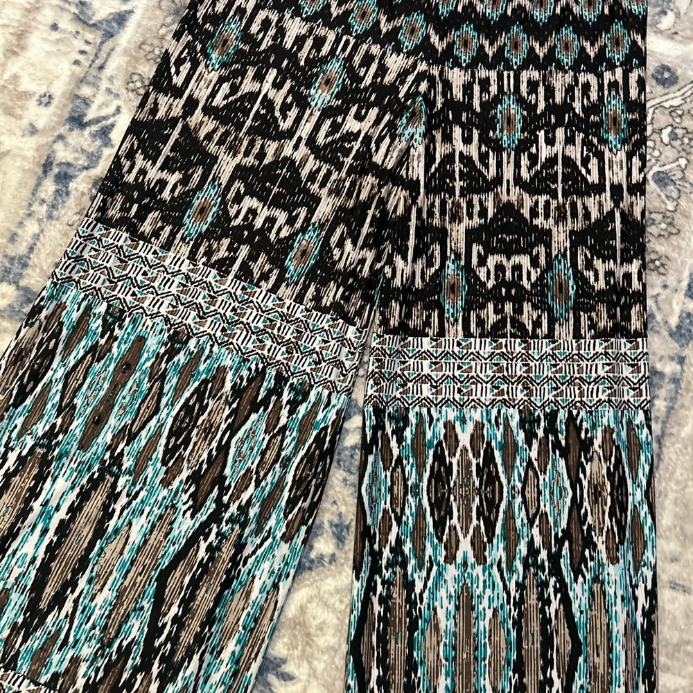 One World Patterned Wide-Leg Pants - Picture 3 of 6